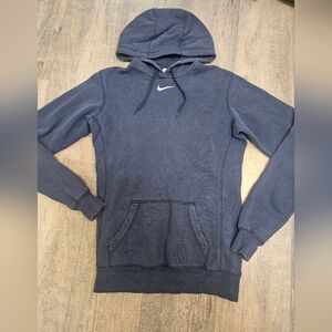 Womens navy Nike hoodie